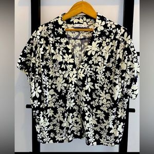 ❤️ Floral blouse MANGO